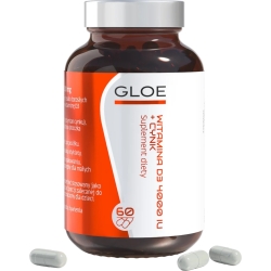 GLOE Witamina D 4000+ Cynk 60kapsiłek cena 49,00zł