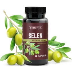 Skoczylas Selen Witamina E + Piperyna 60kapsułek cena 32,00zł