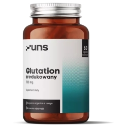UNS Glutation zredukowany (L-Glutathione reduced) 500mg 60kapsułek  cena 69,99zł
