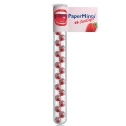 PaperMints Cool Caps kapsułki odświeżające oddech truskawka 18kaspułek cena 9,90zł