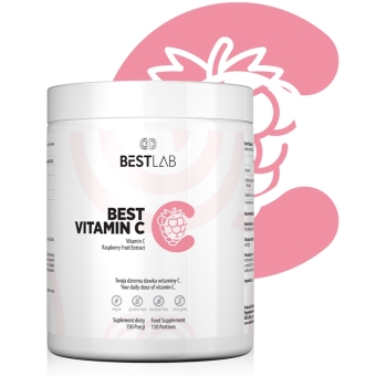 BestLab Best Vitamin C witamina C proszek 195g cena 108,00zł