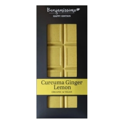 Czekolada wegańska HE z kurkumą, imbirem i cytryną BIO 60 g Biobenjamin cena 17,19zł