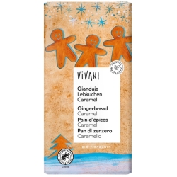 Czekolada Gianduja z kawałkami piernika i karmelu BIO 100 g Vivani cena 14,25zł