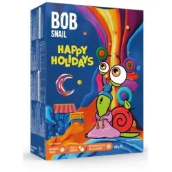 Zestaw Świąteczny Przekąski owocowe z zabawką 145 g Bob Snail cena 32,39zł
