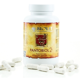 Biolit Pantobiol 2+ zdrowe tkanki kostne 120kapsułek cena 186,90zł