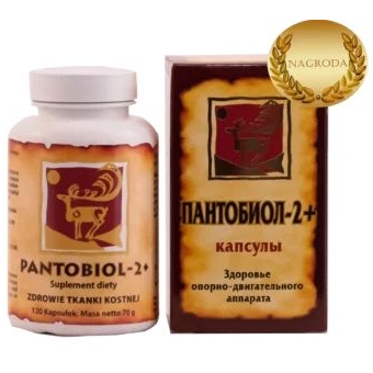 Biolit Pantobiol 2+ zdrowe tkanki kostne 120kapsułek cena 199,00zł