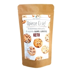 Mieszanka na keto ciastka z czekoladą bezglutenowe 365 g Pięć Przemian cena 20,50zł