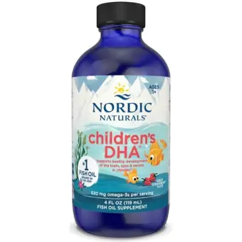 Nordic Naturals Children's DHA 530mg – Omega-3 dla dzieci (smak truskawkowy) 119ml cena 63,69zł