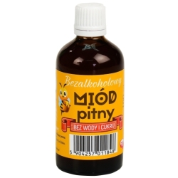 Bezalkoholowy Miód Pitny 100ml Biały Sai Baba cena 49,00zł