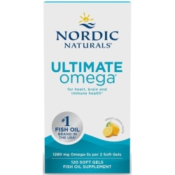 Nordic Naturals Ultimate Omega 1280mg (Kwasy omega-3 CYTRYNA) 120kapsułek cena 188,89zł