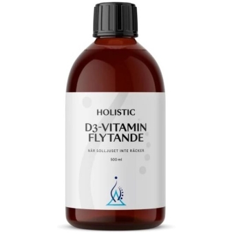 Holistic Flytande D-vitamin Witamina D3 w płynie 500ml cena 86,00zł