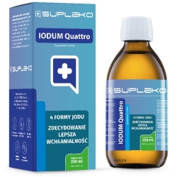 Carska Iodum Quattro Jod 4 formy w płynie 250ml Supleko cena 99,00zł