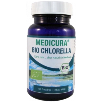Medicura Chlorella 150pastylek 60g BIO cena 26,60zł