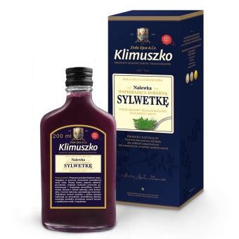 Klimuszko Nalewka sylwetka 200ml cena 47,80zł