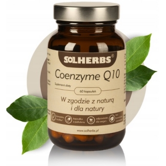 Solherbs Koenzym Q10 100mg 60kapsułek cena 51,90zł