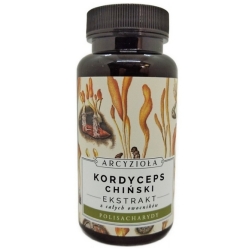 Arcyzioła Kordyceps chiński proszek 50g cena 69,00zł