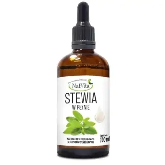 Natvita stewia w płynie 100ml cena 23,65zł