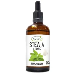 Natvita stewia w płynie 100ml cena 23,65zł