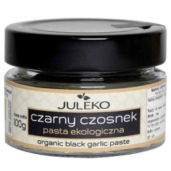 Czarny czosnek pasta 100 g BIO Juleko cena 33,50zł