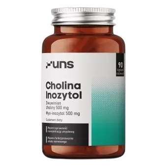 UNS Cholina FCC + Inozytol 90kapsułek cena 49,80zł