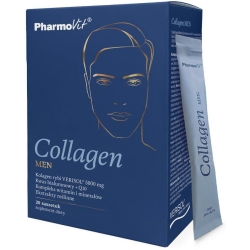 Pharmovit Clean Label Collagen MEN (kolagen dla mężczyzn) 20saszetek cena 66,50zł