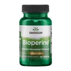 Swanson Bioperine 10mg 60kapsułek cena 22,90zł