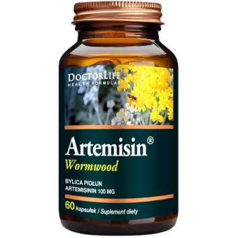 Doctor Life Artemisin Artemizyna 100mg 60kapsułek cena 60,45zł
