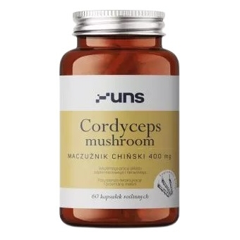 UNS Cordyceps mushroom 60kapsułek cena 40,45zł