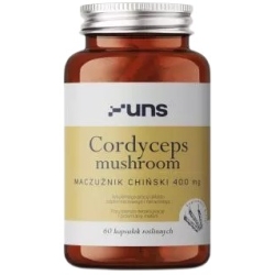 UNS Cordyceps mushroom 60kapsułek cena 40,45zł