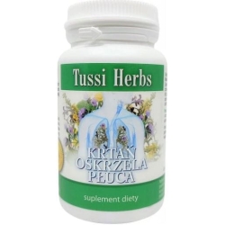 Tussi Herbs krtań oskrzela płuca 60kapsułek cena 44,00zł