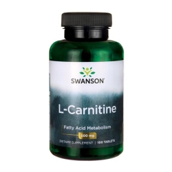 Swanson L-karnityna 500mg 100tabletek cena 69,90zł