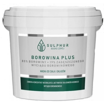 Borowina Plus z wyc. borowinowym 1kg cena 39,90zł