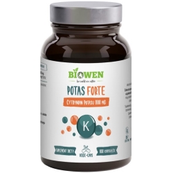 Biowen Potas Forte (Cytrynian potasu) 1100mg 100kapsułek cena 35,99zł