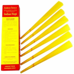 Organis Ziołowe świece Konchy Indian Hopi 30cm 6sztuk cena 49,90zł