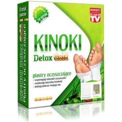Aura Herbals Plastry Oczyszczające KINOKI Detox Gold 10sztuk cena 14,35zł