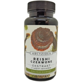Arcyzioła Reishi czerwone 50g cena 68,90zł