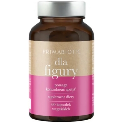 Primabiotic Dla figury 60kapsułek cena 49,90zł