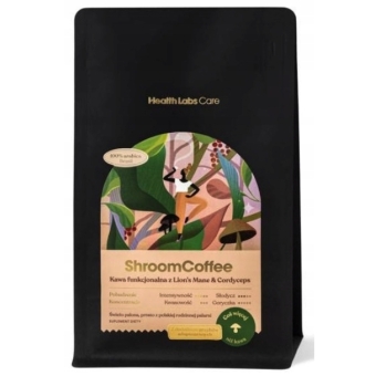 Health Labs ShroomCoffee kawa funkcjonalna proszek 252g cena 79,00zł