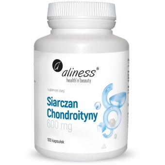 Aliness Siarczan Chondroityny 600mg 100kapsułek cena 44,90zł