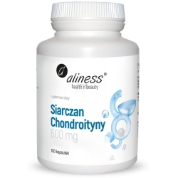 Aliness Siarczan Chondroityny 600mg 100kapsułek cena 44,90zł