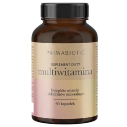 Primabiotic Multiwitamina 60kapsułek Natubay cena 39,90zł