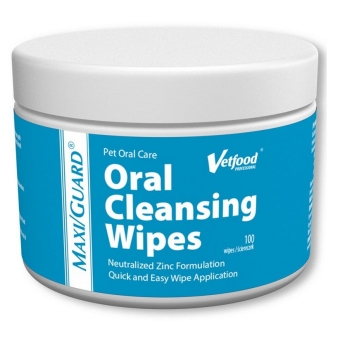 Vetfood MAXI/GUARD Oral Cleansing wipes higiena jamy ustnej 100sztuk cena 94,80zł