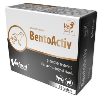Vetfood BentoActiv dla psów i kotów 30tabletek cena 48,90zł