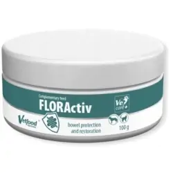 Vetfood Floractiv wspiera układ pokarmowy dla psa i kota 100g cena 59,90zł
