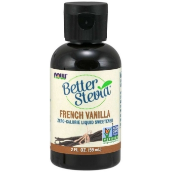 Now Better Stevia French Vanilla (Zero kalorii) 59ml PROMOCJA cena 54,90zł