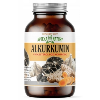 Alkurkumin ekstrakt z kurkumy 60kapsułek Apteka Natury cena 59,90zł