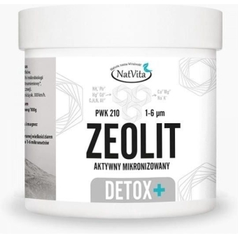 NatVita Zeolit Detox+ klinoptylolit 300g cena 109,90zł