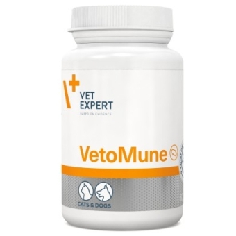 Vetexpert VetoMune odporność pies i kot 60kapsułek cena 63,90zł