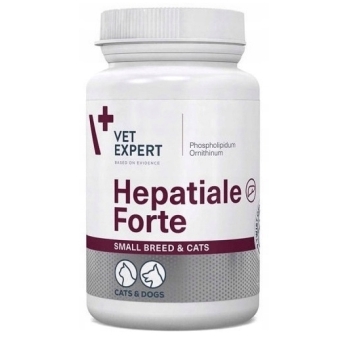 VetExpert Hepatiale Forte Small Breed Cats 40kapsułek cena 54,90zł