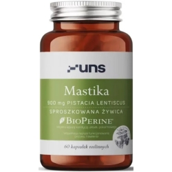 UNS Mastika + Bioperine 60kapsułek cena 59,00zł